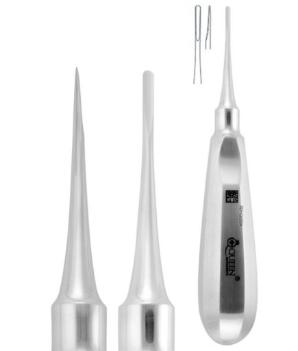 Queen+  Düz Lüxatör Elevatör Lüxatör 2Mm 12 5Cm - 330-038-001