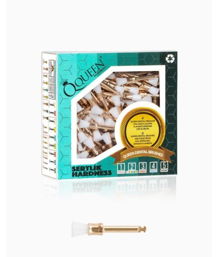 Q-WHT-5MM Şeffaf Yumusak (Sertlik:2) Polisaj Fırçası 5Mm.