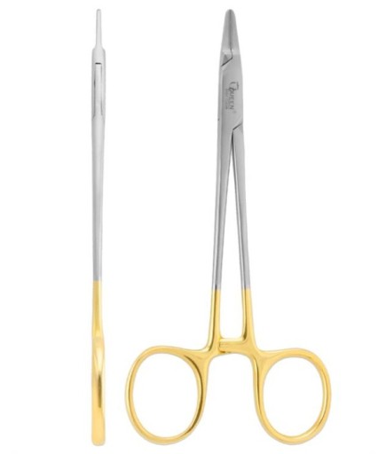 Queen TC Tungsten Carbide Düz Makas Portegü 14Cm - QUNHTC017