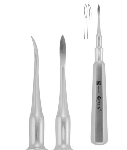 Queen+  Düz Apekso Heidbrink Elevatör Heidebrink 2Mm 14Cm - 330-104-001