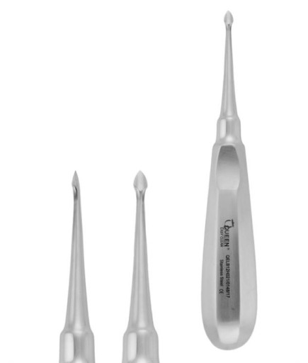 Queen  Düz Ok Uçlu Elevatör Bernard 4Mm 15Cm - QELB12H021