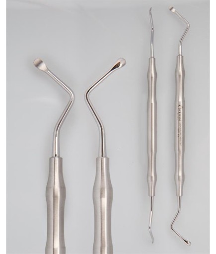 Queen  Z Açılı Lucas Cerrahi Küret LUCAS 3R-3L 18Cm - QBCUR2H122