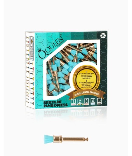 Q-LBL-5MM Açık Mavi Yumusak (Sertlik:2) Polisaj Fırçası 5Mm.
