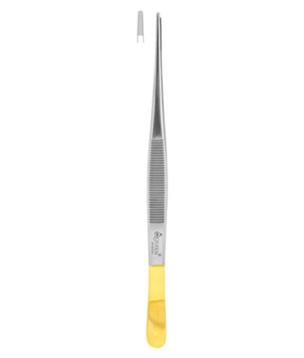 Queen+ TC Tungsten Carbide Düz Dişsiz Penset 0-5Mm 16Cm - TCF.02.16