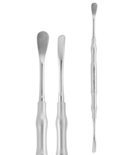 Queen  Doğrusal Oval-Oval Periost Elevatörü GOLDMAN-FOX 8Mm-4Mm 19 5Cm - QRAS2H135