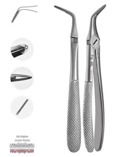Queen  Alt Kök Davyesi Fig- 46L 2Mm 17Cm - QEFLR157