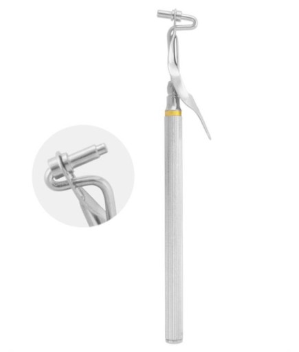 Queen  Açılı 90° Amalgam Tepicisi 3Mm 16Cm - DR.006.030