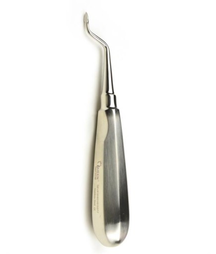 Queen  20 Yaş Dişleri L Bayonet Mesial Ok Uçlu Elevatör Bernard 4Mm 15Cm - QELB12H031