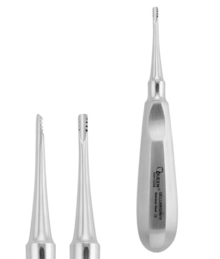 Queen  Düz Tırtıklı Elevatör Lindo-Levian 3Mm 15Cm - QELLL006