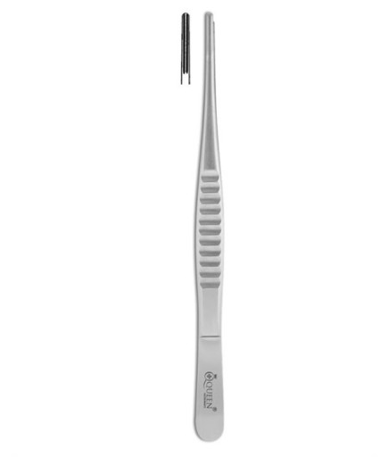 Queen+  Düz Penset Debakey 16Cm - Q-51C-001