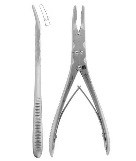 024-899-180 Eğri Kemik Pensi Beyer 18Cm