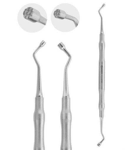 Queen  Greft Ve Kemik Aleti 3Mm-4Mm 19Cm - QIHI2H005