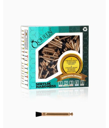 Q-BLC-3MM Siyah Çok Sert (Sertlik:5) Polisaj Fırçası 3Mm.