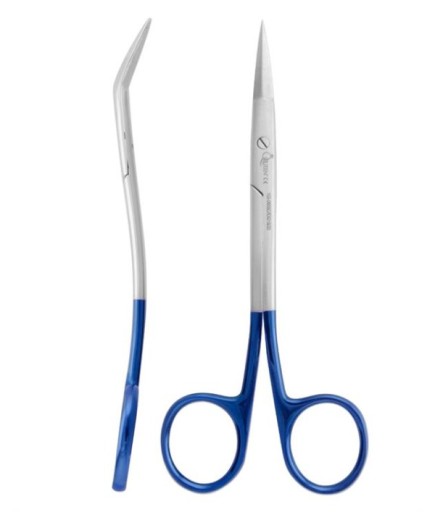 Queen Super Cut (Tırtıklı) S Eğri Cerrahi Makas Dean 13 5Cm - 103-065 SC