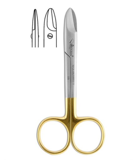 Queen+ TC Tungsten Carbide Kron Ve Tel Makası Beebee 10Cm - TCF.25.10A