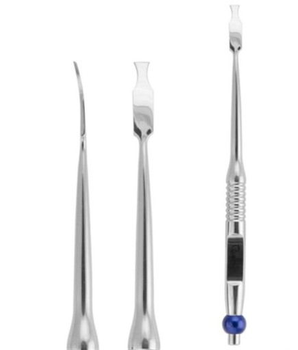 Queen  Eğri Chisel Ochenbein 5Mm 17Cm - QCHSL083