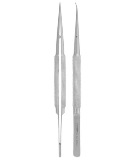 Queen Super Cut (Tırtıklı) Eğri Cerrahi Makas Iris 11 5Cm - QSCSSC002