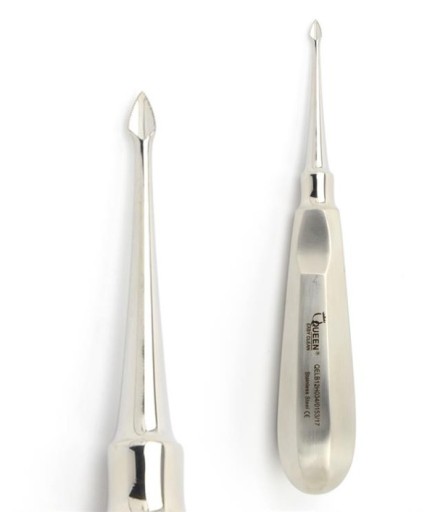 Queen  Düz Ok Uçlu Elevatör Bernard 4Mm 15Cm - QELB12H034