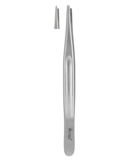 Queen+  Düz Dişsiz Penset Dott 18Cm - Q-41-602