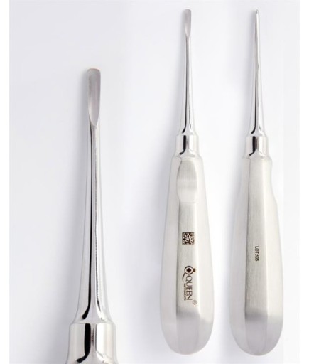Queen+  Düz Lüxatör Elevatör Lüxatör 3Mm 12 5Cm - 330-039-002