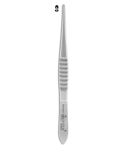 Queen+  Düz Dişli Penset Mod-USA 12Cm - Q-43-644