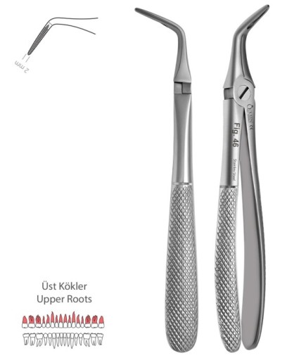 QEFLR156 Alt Kök Davyesi Fig. 46 2Mm 18,5Cm