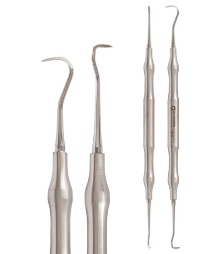 QUC2H051 Orak Skaler Küret Hygenist-Towner Fig. H5/33 17Cm