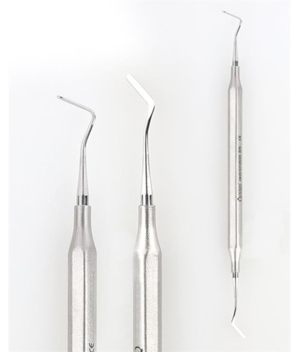 Queen  Açılı Ağız Spatülü Heidemann 2Mm 18Cm - QHS1H135