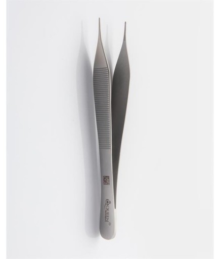 Queen+  Düz Dişsiz Penset Micro-Adson 12Cm - 013-152-120