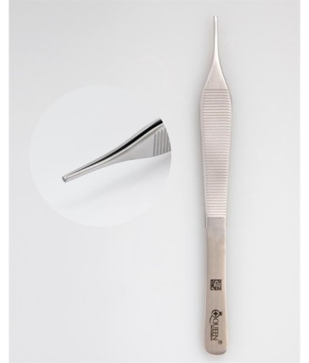 Queen+  Düz Dişli Penset Adson 15Cm - 013-280-150