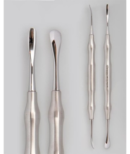 Queen  Doğrusal Oval-Oval Periost Elevatörü GOLDMAN-FOX 3Mm-3Mm 18Cm - QRAS3H186