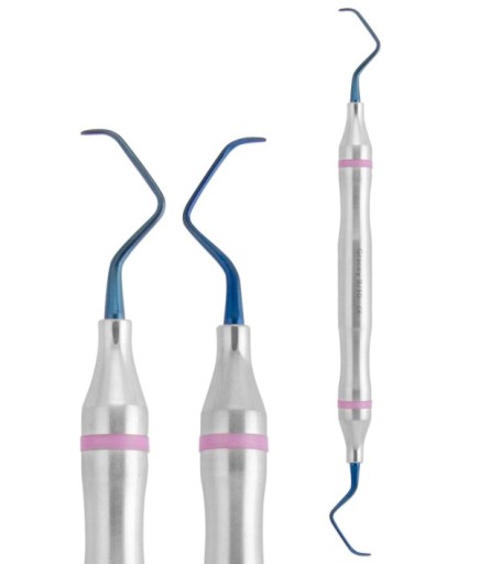 QTGC3H016 Titanyum Kaplama Küret Gracey Fig. 9/10 16Cm