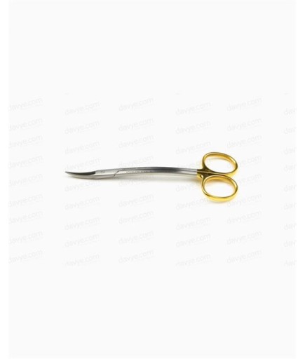 Queen TC Tungsten Carbide S Eğri Cerrahi Makas La Grange 11 5Cm - QSCSTC003