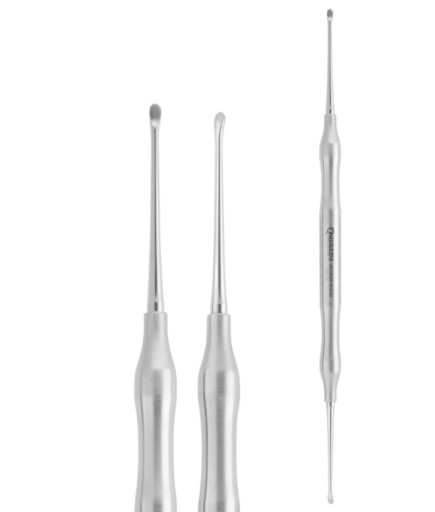 QBCUR2H116 Doğrusal, Lucas Cerrahi Küret LUCAS 1R/1L 18,5Cm