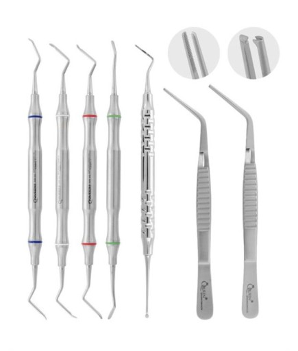 Queen  Tünel Tedavisi Aleti Seti 7 Parça-Pkt- SET00013