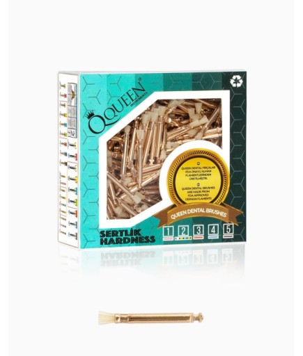 Q-NTR-3MM Naturel Domuz Kılı Polisaj Fırçası 3Mm.