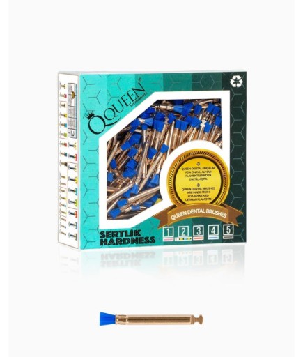 Q-BLU-3MM Mavi Sert (Sertlik:4) Polisaj Fırçası 3Mm.