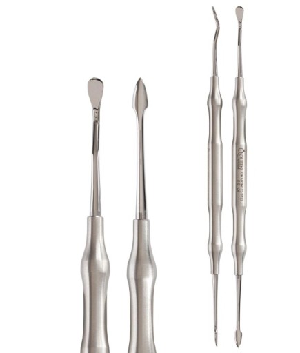 QRAS2H172 Doğrusal Oval/Ok Uç Periost Elevatörü 4,5Mm/4,5Mm 18,5Cm