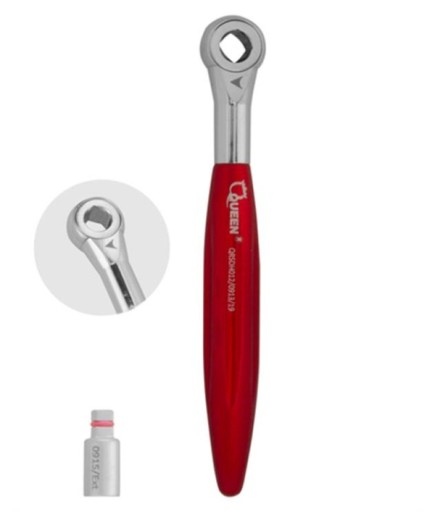 Queen  Kare Raşet 8Cm - QRSDH012