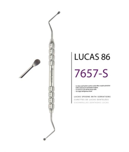 Kohler  Z Açılı Lucas Cerrahi Küret LUCAS 86 - 7657-S
