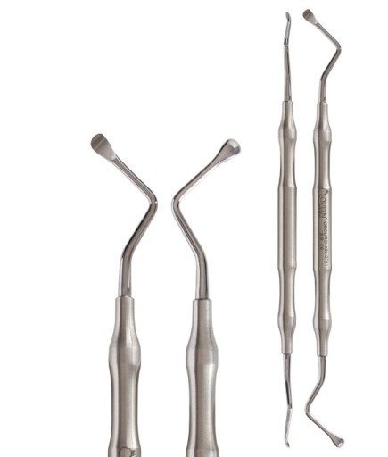 QBCUR2H106 Z Açılı, Lucas Cerrahi Küret LUCAS 4R/4L 19,5Cm