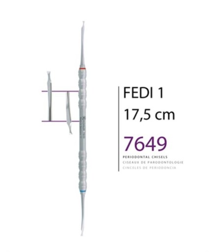 Kohler  Eğri Chisel FEDI 1 17-5Cm - 7649