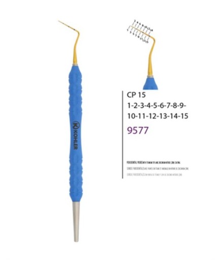 Kohler  Periodontal Sond Fig-CP 15 - 9577