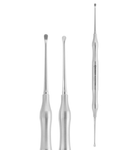 QBCUR2H117 Doğrusal, Lucas Cerrahi Küret LUCAS 2R/2L 18,5Cm