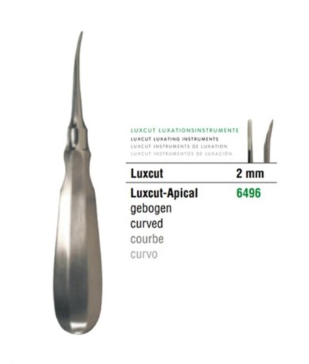 Kohler  Eğri Lüxatör Elevatör LUXCUT 2Mm - 6496