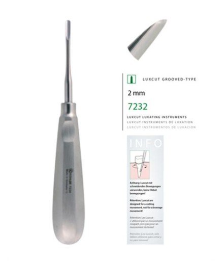 Kohler  Düz Lüxatör Elevatör LUXCUT 2Mm - 7232