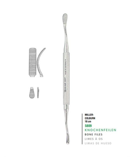 Kohler  Kemik Eğesi MILLER-COLBURN FIG-3 18Cm - 5809