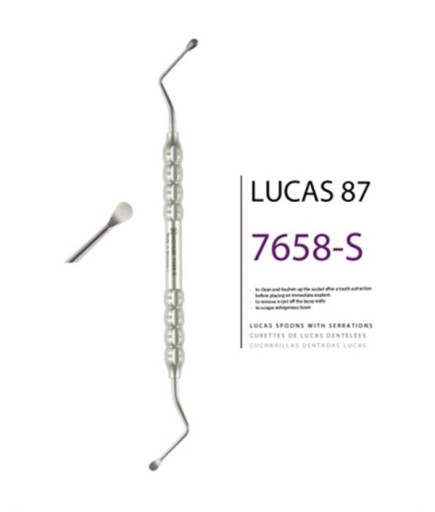Kohler  Z Açılı Lucas Cerrahi Küret LUCAS 87 - 7658-S