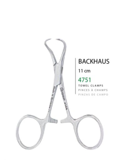 Kohler  Havlu Pensi Backhaus 11Cm - 4751