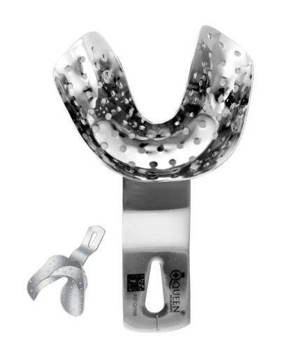 410-020-001 Alt Ön Dişli, Arka Dişsiz (Kenedy) Ölçü Kaşiğı Fig. 2 6.5Cm/5Cm 9,8Cm